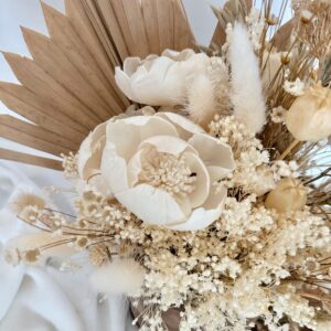 Aranjament din flori uscate – Ivory Leaf
