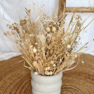 Aranjament flori uscate in vas ceramic - Wild Light