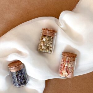 Marturii – sticlute cu flori uscate & criogenate